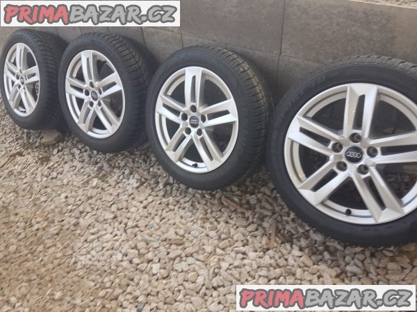 zánovní sada alu Audi A4 B9 8W0601025P 5x112 7jx17 et42 zánovní sada alu Audi A4 B9 8W0601025P 5x112 7jx17 et42