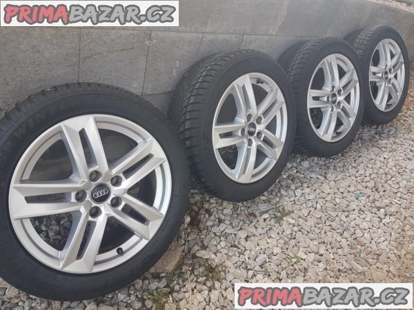 zánovní sada alu Audi A4 B9 8W0601025P 5x112 7jx17 et42 zánovní sada alu Audi A4 B9 8W0601025P 5x112 7jx17 et42