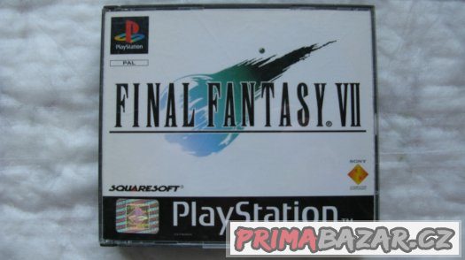 PSX Hra Final Fantasy VII 7,NĚMECKÁ VERZE-kompletní