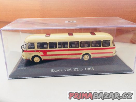 Model Bus Škoda 706 RTO 1963