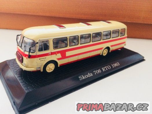 Model Bus Škoda 706 RTO 1963