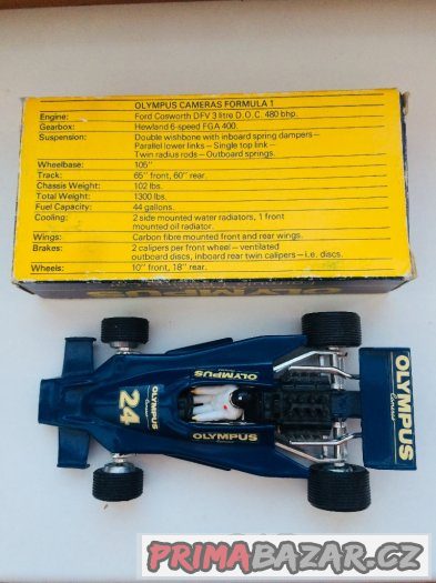 Formule 1 Olympus,Hesket, 1:43, RARE TOP stav