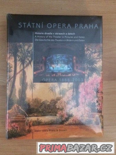 Velká krásná kniha Státní Opera v Praze,600 stran,Nová