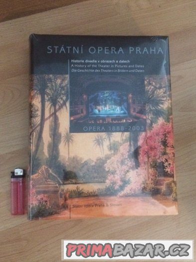 Velká krásná kniha Státní Opera v Praze,600 stran,Nová