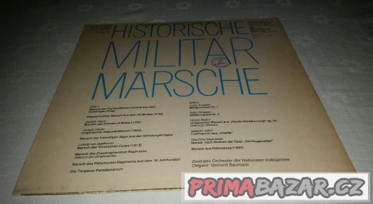 Prodám LP deska: Historische Militär Märsche