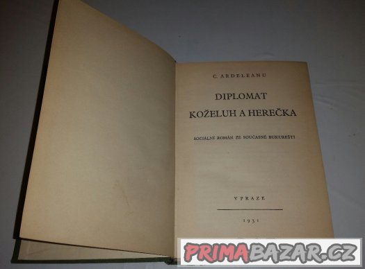 Prodám knihu Diplomat, koželuh a herečka