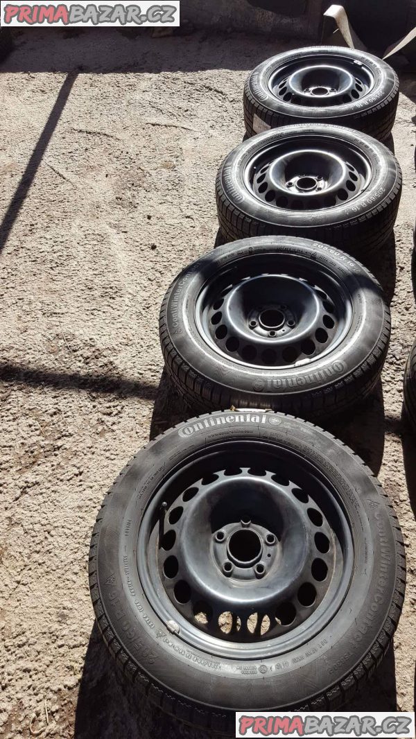 4xplechové disky plechy 5x112 mercedes audi stred 66.6 7jx16 et39