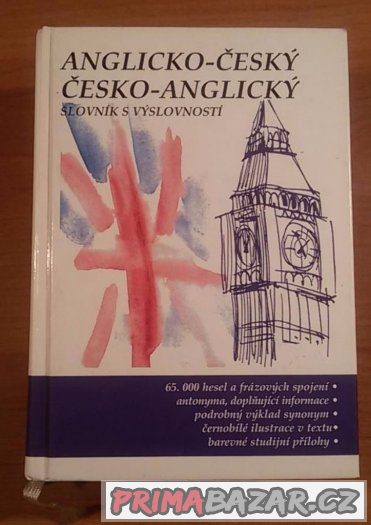 Anglicko-český Česko-anglický slovník s výslovností