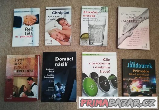 Knihy Portál (vztahy, mateřství, práce..)