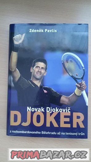 Novak Djokovič Djoker NOVÁ KNIHA