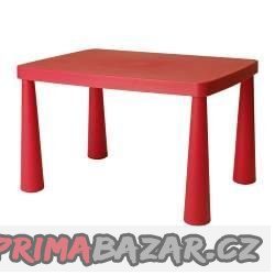 Dětský stůl - Mammut, Ikea-Červený