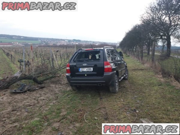 KIA Spotrage 4x4 po havarii