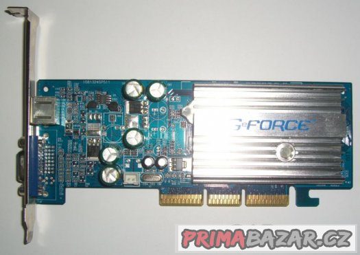 Grafická karta do PC: GeForce MX4000, 64 MB, AGP 8x