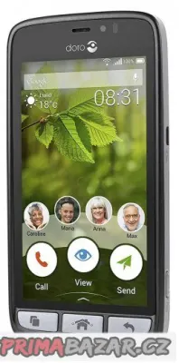 Doro 8031 černý 4,5" LTE Kamera GPS WiFi, SOS (záchranné) Tl