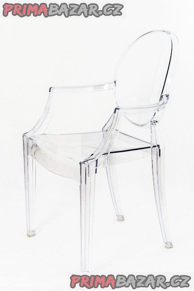 Transparentní Ghost židle, 80ks, II.jakost