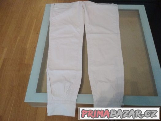 Bílé dámské kalhoty - jako nové