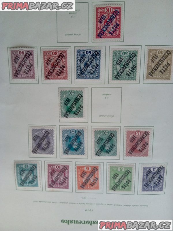 Prodam poštovní znamky