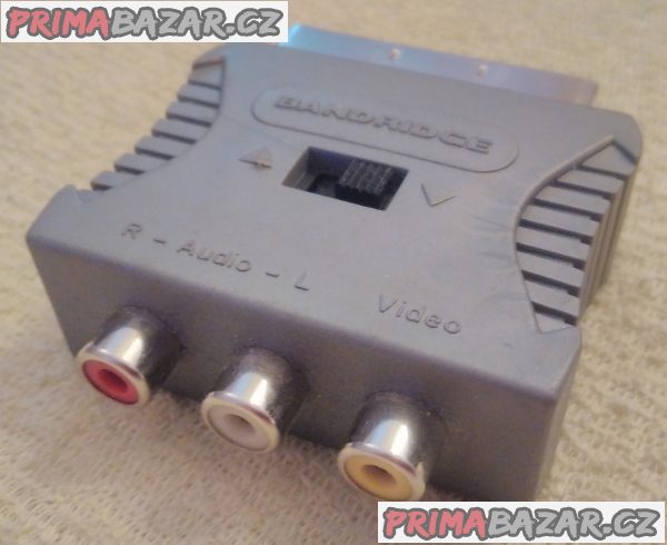 Redukce Bandridge scart M - 3x cinch F + DÁREK!!! Redukce Bandridge scart M - 3x cinch F + DÁREK!!!