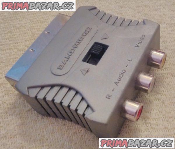 Redukce Bandridge scart M - 3x cinch F + DÁREK!!! Redukce Bandridge scart M - 3x cinch F + DÁREK!!!