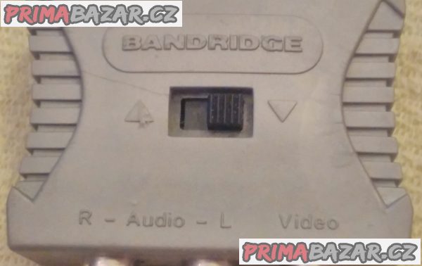 Redukce Bandridge scart M - 3x cinch F + DÁREK!!!