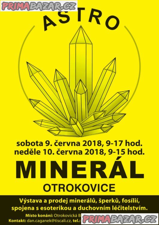 Astro-MINERÁL OTROKOVICE, 9.-10.6.2018