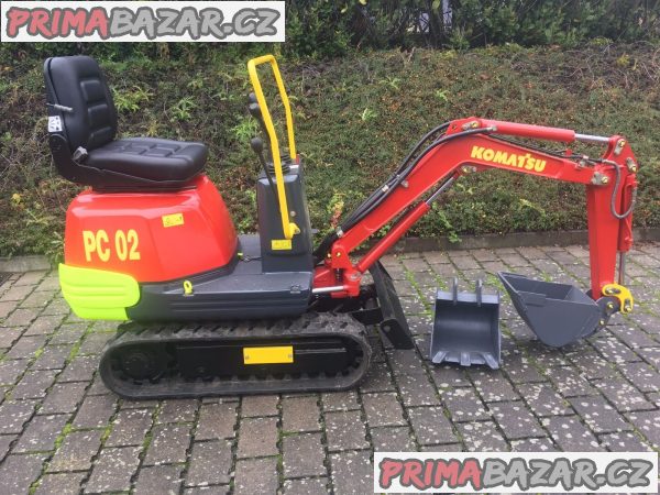 Minibagr Komatsu PC 02