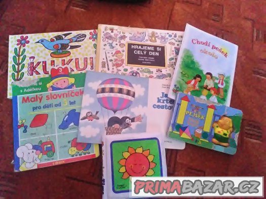 Různé knihy pro malé děti