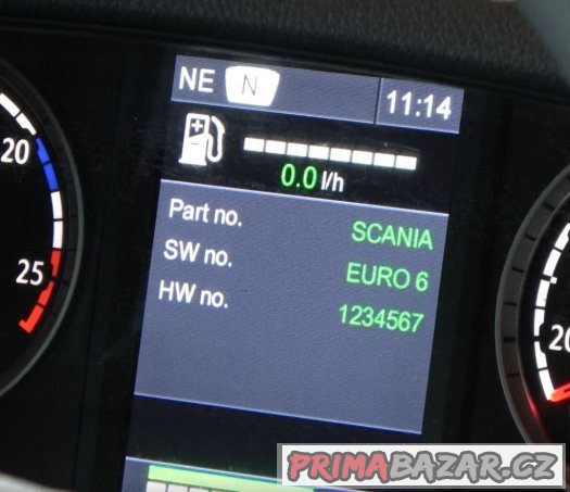 AdBlue emulátor na kamiony Scania - vypnutí systému adblue