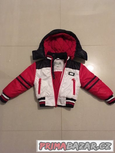 Zimní péřová bunda Armani baby originál.