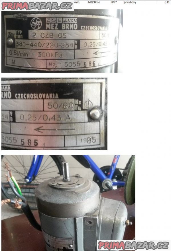 Prodam nekolik elektromotoru Prodam nekolik elektromotoru