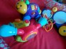 Hračky Tommy, bubny, Fisherprice  šneček , volant