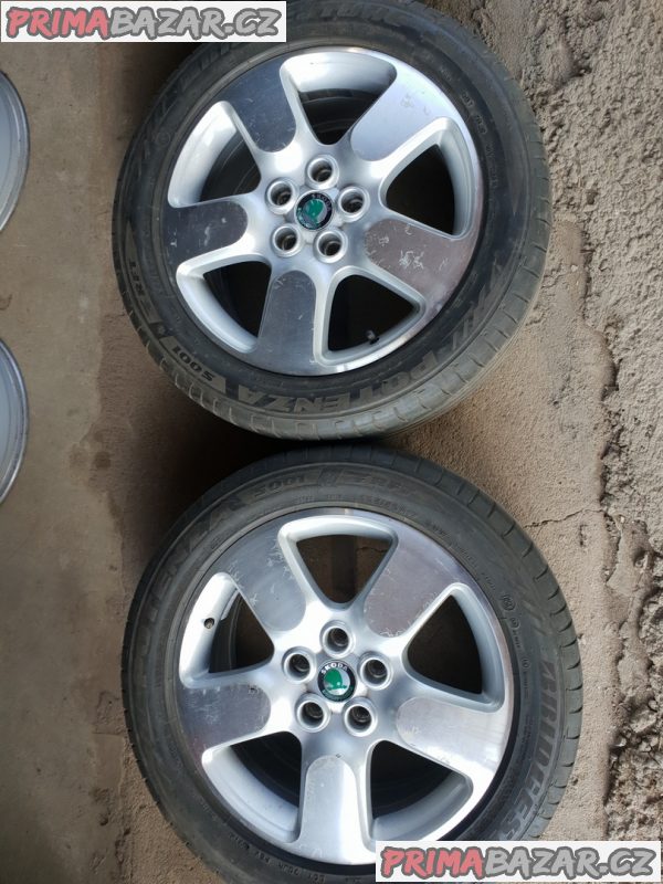 alu kola elektrony škoda 1Z0601025N 5x112 7jx17 et50