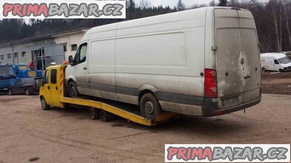 odtahovka Fiat Ducato 2.8JTD r.2002 double kabina 7 mist celohliníková hydraulicky