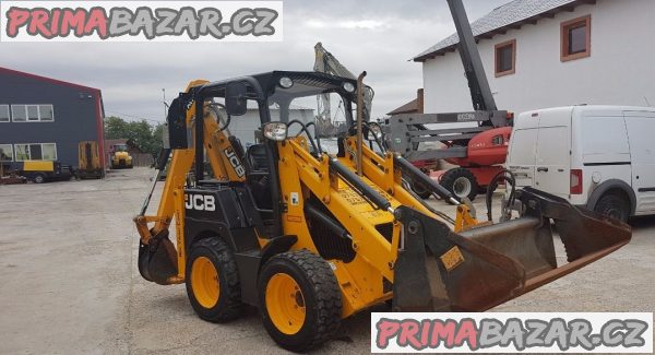 Mini rýpadlo-nakladač JCB 1CX - výborný stav