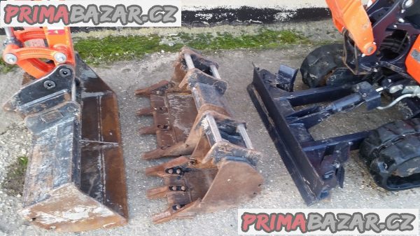 Minibagr Kubota KX1-461 - výborný stav