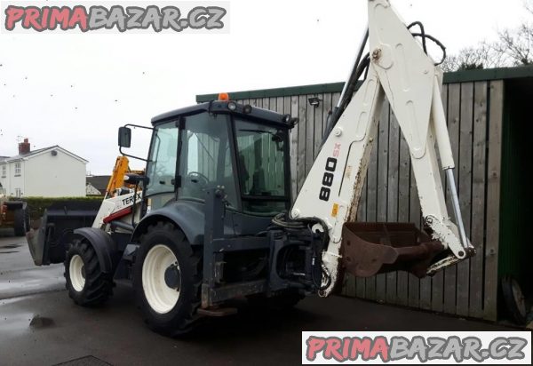 Traktorbagr Terex XS 8O8 TE - Plně funkční