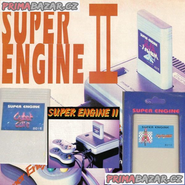 Koupím staré konzole Super Engine 2 a hry