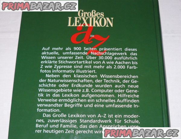 Großes Lexikon A bis Z (němčina)  r.1995 - 100%