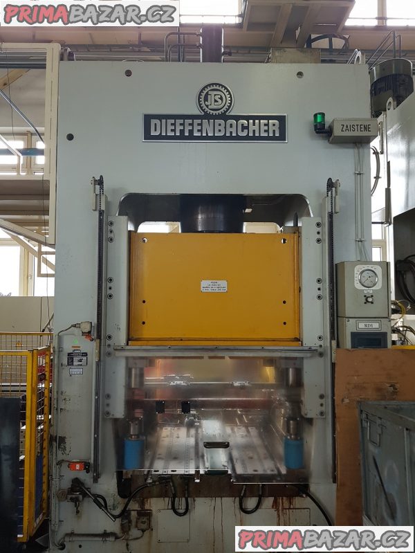 Lis pro plastové formy DIEFFENBACHER PO DT II 200/60