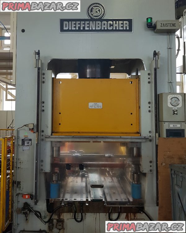 Lis pro plastové formy DIEFFENBACHER PO DT II 200/60