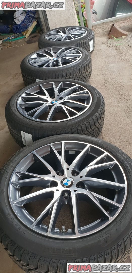 sada alu kola elektrony BMW VW Škoda 7849122 5x112 7jx17 is47