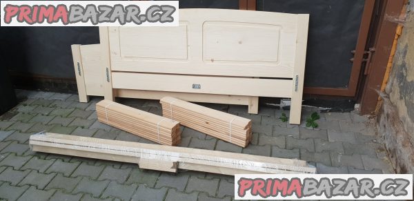 prodám novou postel masiv smrk 200x160