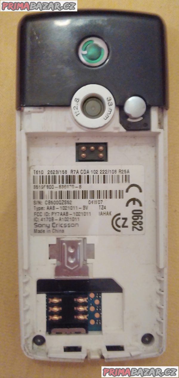 Sony Ericsson T610 - jako nový - nutná drobná oprava!!! Sony Ericsson T610 - jako nový - nutná drobná oprava!!!