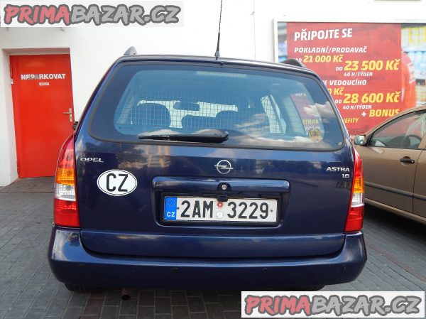 Prodám OPEL astra combi 1.6 benzin/LPG