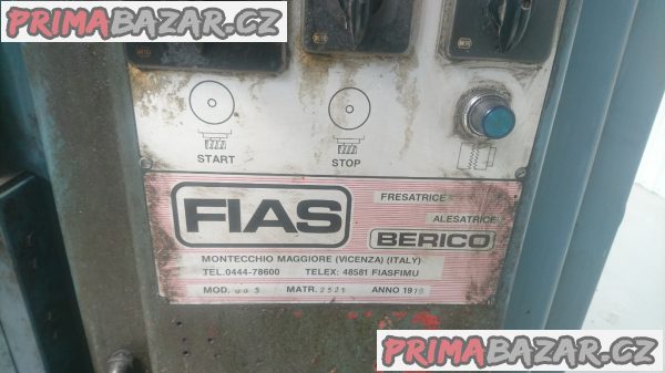 Vertikální frézka FIAS BERICO UO 3