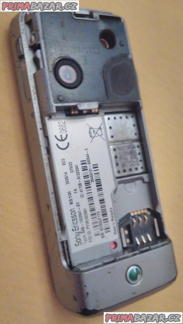 Sony Ericsson K510i - na náhradní díly nebo k opravě!!! Sony Ericsson K510i - na náhradní díly nebo k opravě!!!