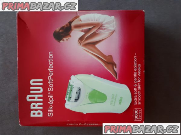 BRAUN epilator ÚPLNĚ NOVÝ- NEPOUŽITÝ