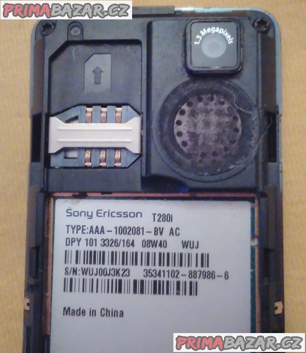 Sony Ericsson T280i - k opravě nebo na náhradní díly!!! Sony Ericsson T280i - k opravě nebo na náhradní díly!!!