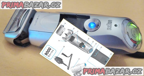Holící strojek Braun 9585 Pulsonic - s drobným nedostatkem! Holící strojek Braun 9585 Pulsonic - s drobným nedostatkem!