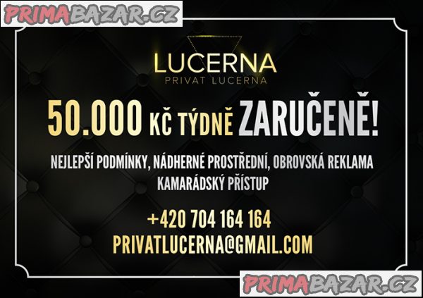 50 000-70 000Kč týdně